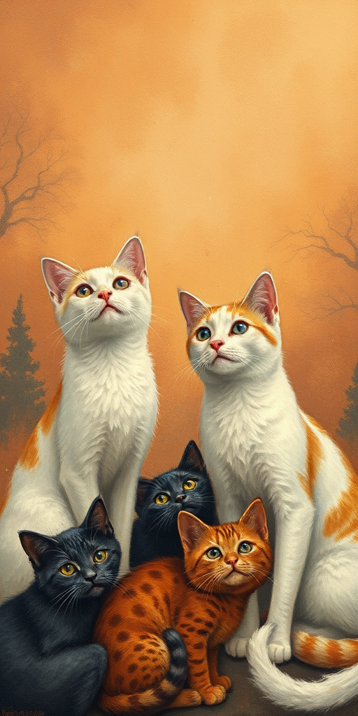 background wallpaper cats