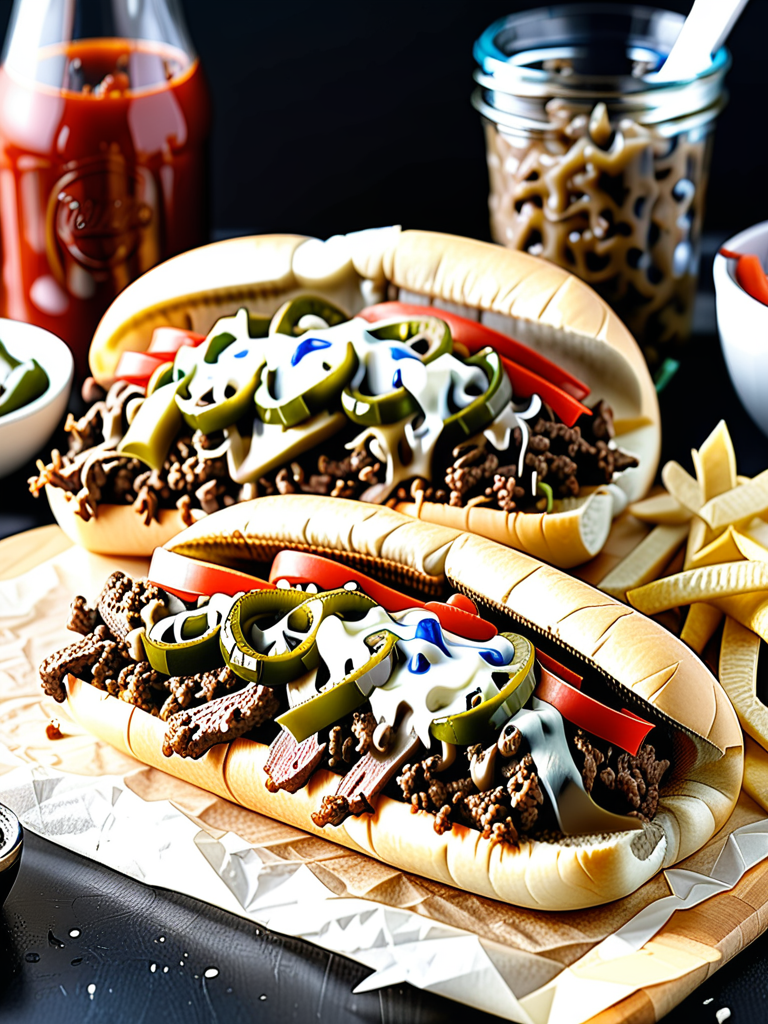 ground beef philly cheesesteak recipe