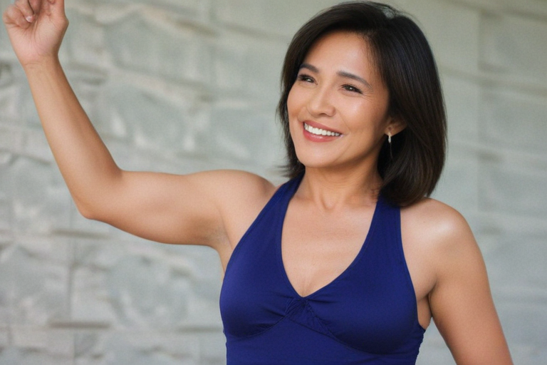 Pinay gilf arms up armpits swimsuit armpit