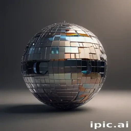 transparent disco ball