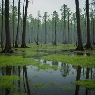 swamp background