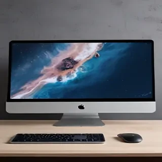 pc screen mockup