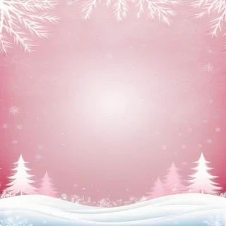 pink winter background