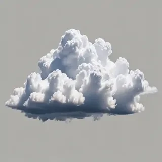 clouds no background
