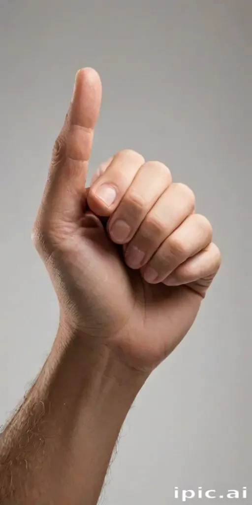 pointing finger png