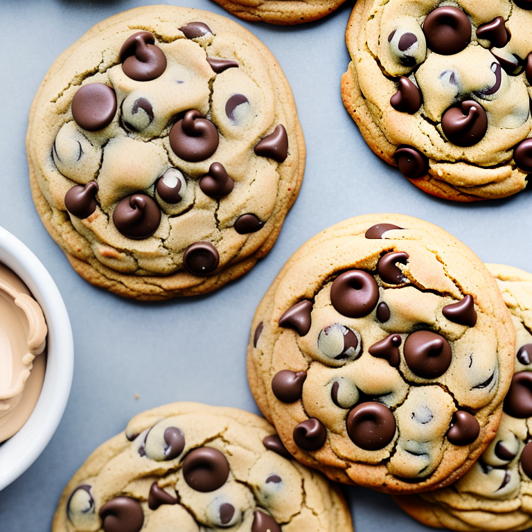 keto peanut butter chocolate chip cookies