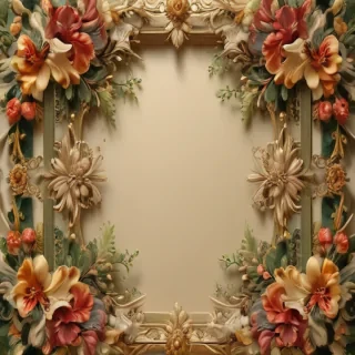 floral frame