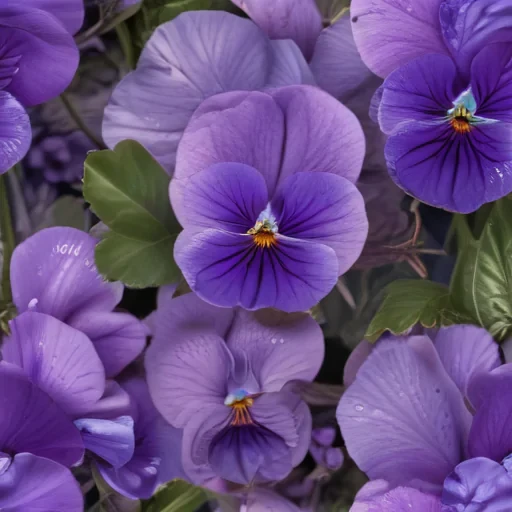 violets png