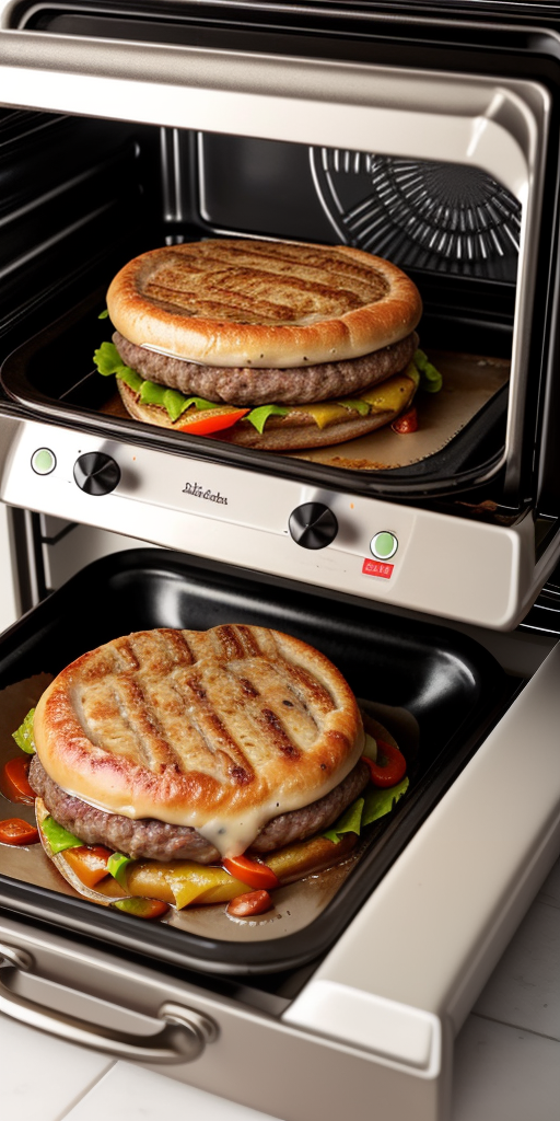 hamburger steak in the oven