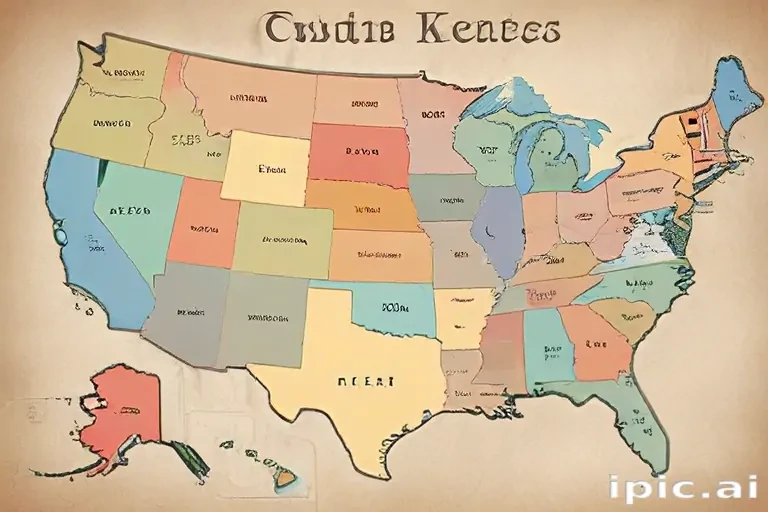 us states map