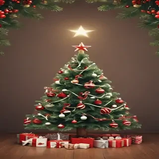 merry christmas no background