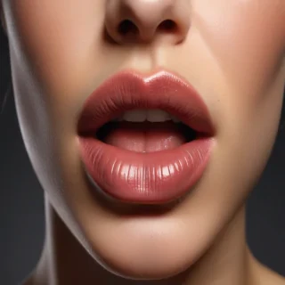 lips no background