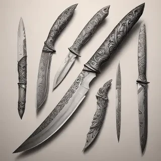 knife drawings