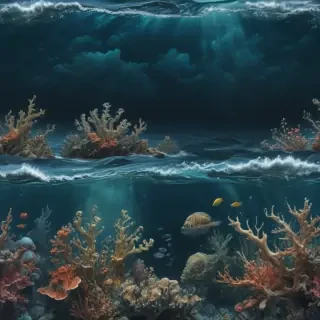 deep ocean wallpaper