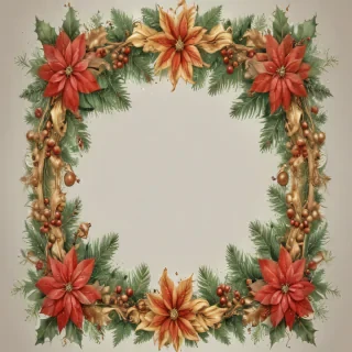 christmas frame clipart