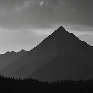 mountain silhouette