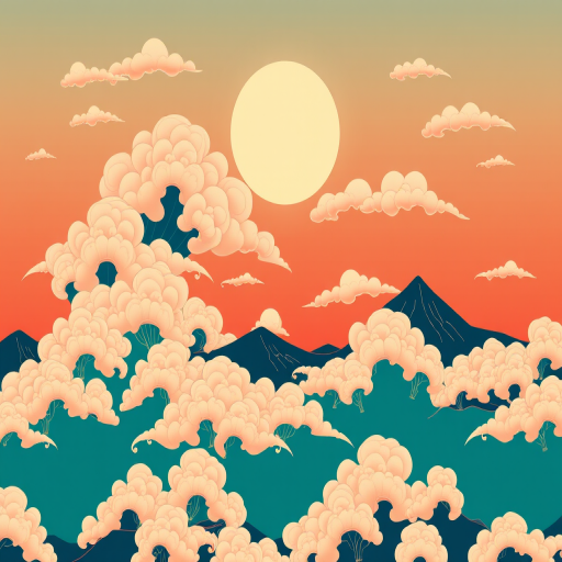 japanese clouds