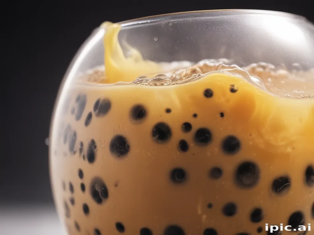 bubble tea background