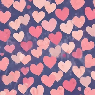 aesthetic hearts wallpaper
