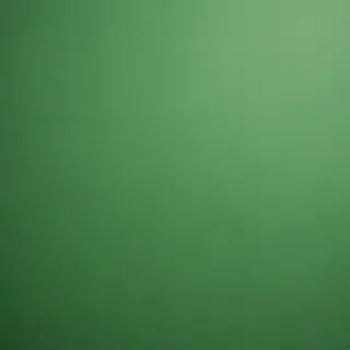 green background