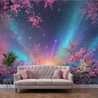 holographic wallpaper