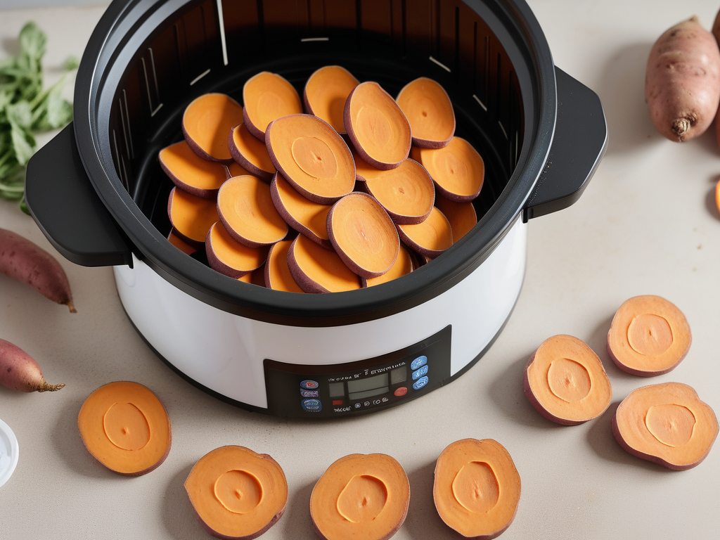 dehydrating sweet potatoes for dogs