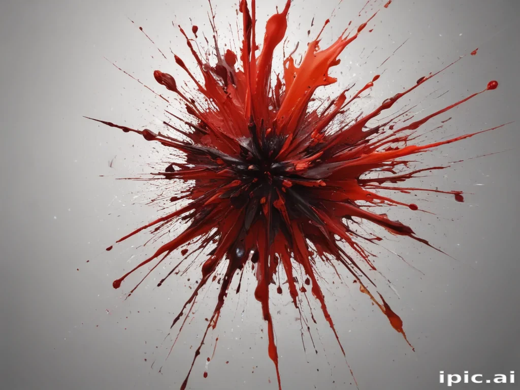 blood splatter png