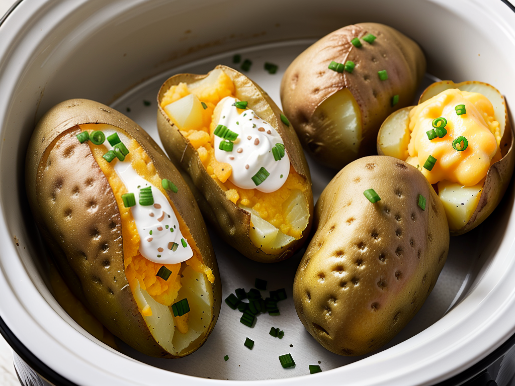baked potatoes slow cooker no foil