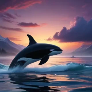 wallpaper orca