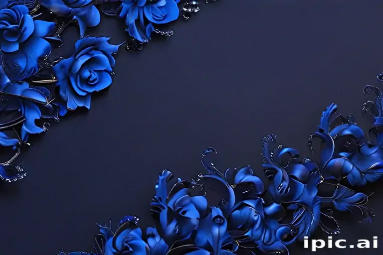 royal blue background aesthetic
