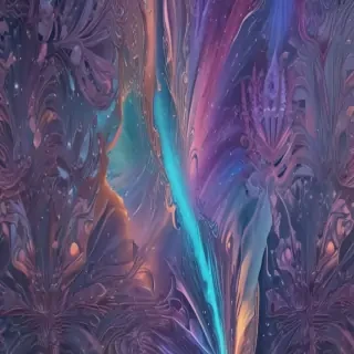 holographic wallpaper