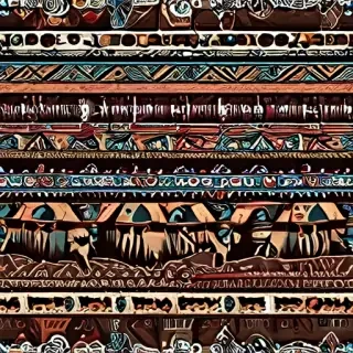 background tribal