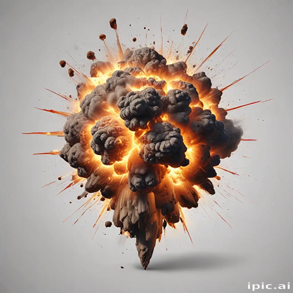 explosion transparent png
