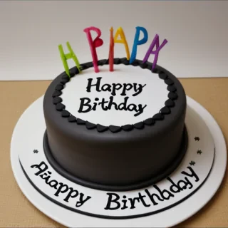 happy birthday calligraphy
