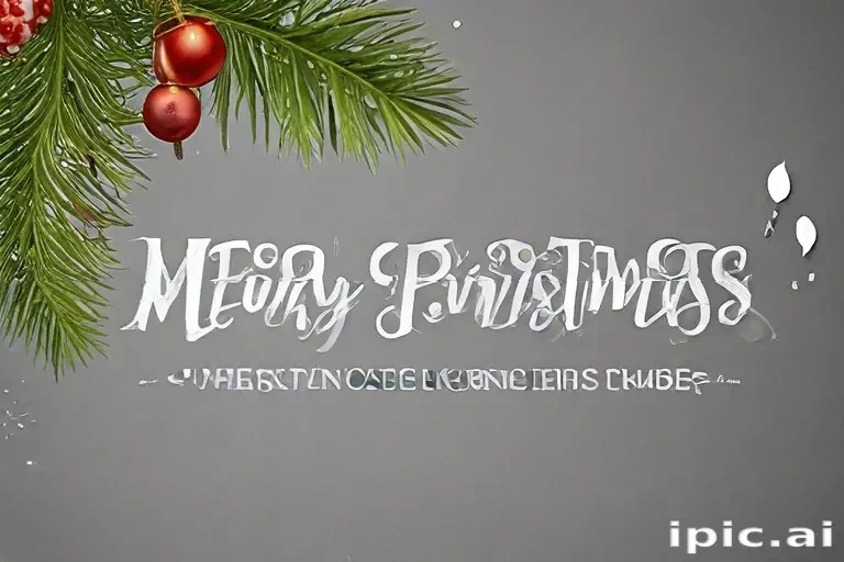 merry christmas transparent