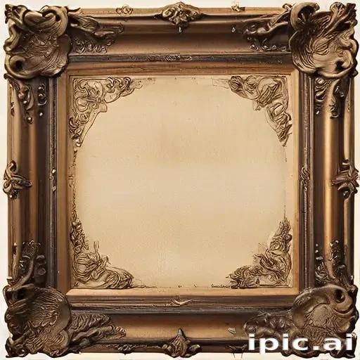 antique frame png