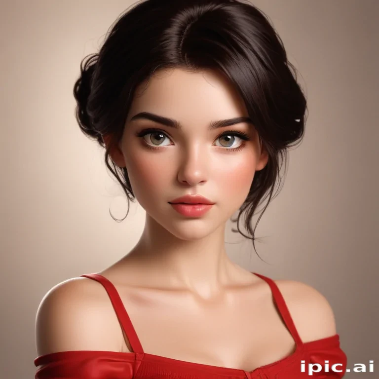 brunette cartoon characters