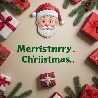 text merry christmas png