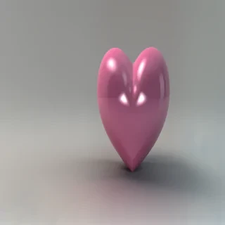 3d heart png