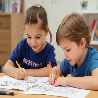 kids drawing
