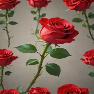 image of a red rose