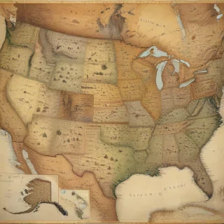 map of the us states