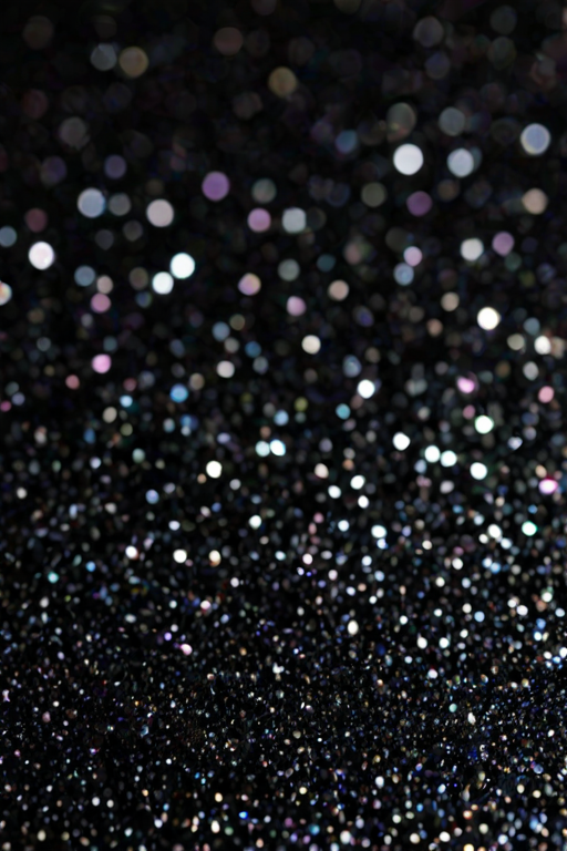 glitter background black