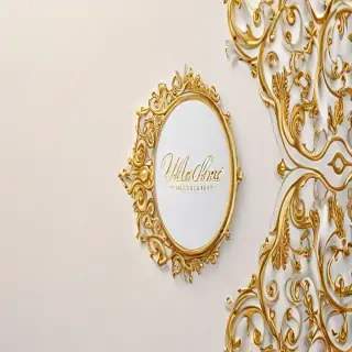 elegant white and gold background