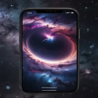 iphone space wallpaper