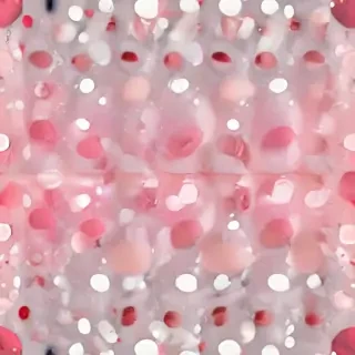 polka dots transparent