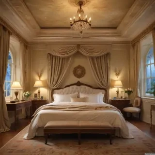 background of a bedroom