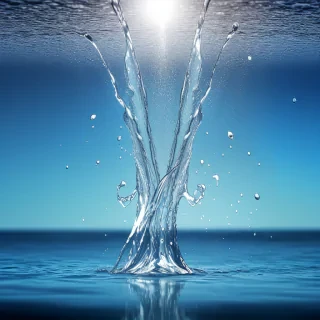 water splash transparent background
