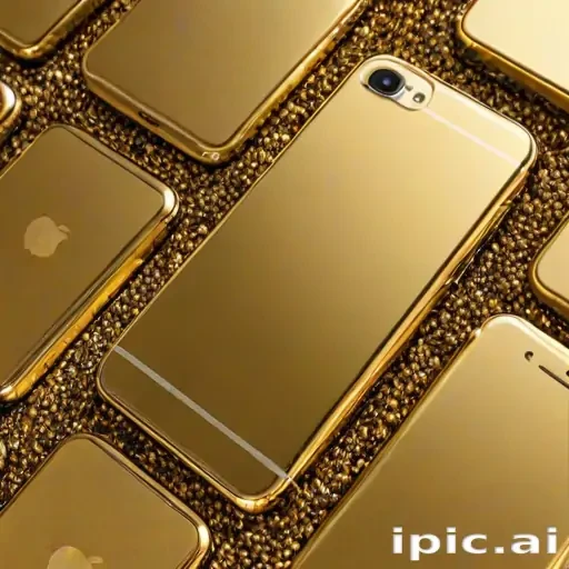 gold iphone wallpaper