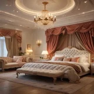 background of a bedroom
